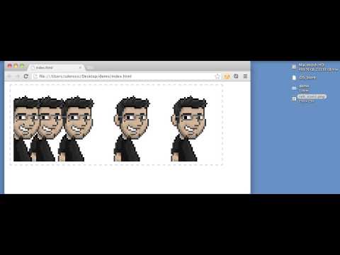 EaselJS + HTML5 Drag and Drop