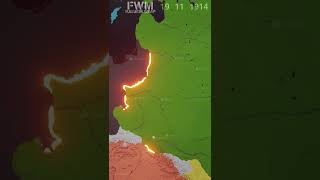The Opening Battles - Eastern Front 1914 | Full World Map #history #ww1 #war #empire #easternfront