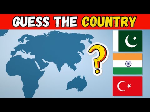 Guess the Country by the Map Quiz! Test Your Geography Knowledge