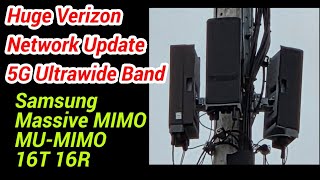 Verizon Network Update: N77 Small Cells | Samsung Massive MIMO MU-MIMO 16T 16R