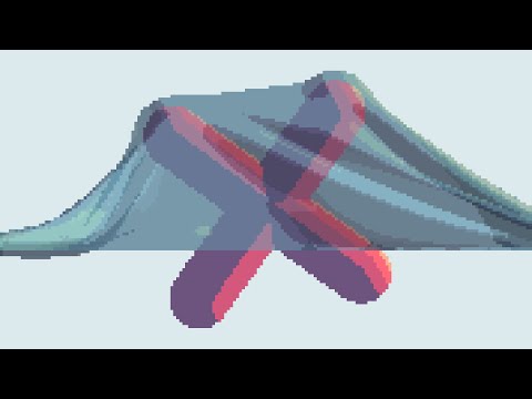 Pixel art wet cloth spin (satisfying)