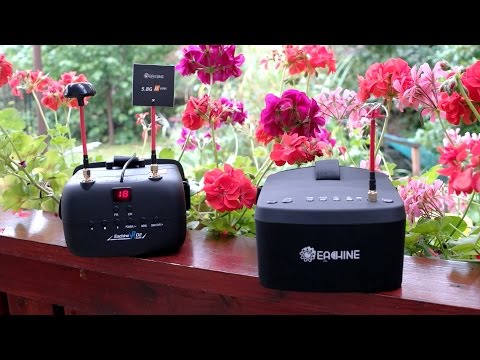 Eachine VR D2 - Part 1 - Unboxing, test and competition against Eachine EV800