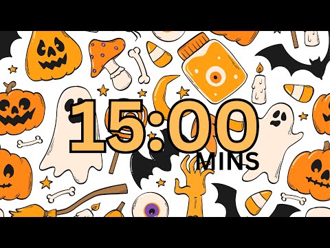 15-Minute Halloween-Themed Classroom Break Timer – Spooky Countdown 🎃👻