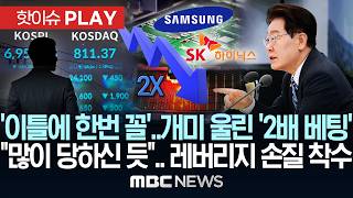 ‘이틀에 한번 꼴’.. 개미 울린 ‘2배 베팅’ “많이 당하신 듯”.. 레버리지 손질 착수- [핫이슈PLAY] MBC뉴스 2026년 07월 16일