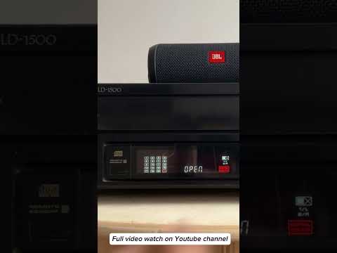 Pioneer Laser Disc Player CLD-1500 - Play Time & What’s inside? #pioneer #disc #player #fyp #viral