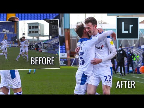 How to edit sports photos in Adobe Lightroom | FAST edits to transform your photos