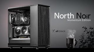 Fractal Design Went Dark... | North Momentum Edition Blackout PC Build | RTX 5080