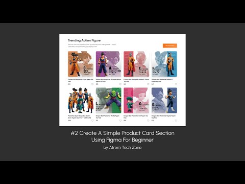 02 One Minute UI Section Products Anime Figure Shop | Atrem Tech Zone #OneMinuteATZ