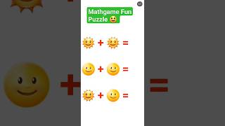 Mathgame Fun Puzzle #shorts #maths #viral #youtubeshorts