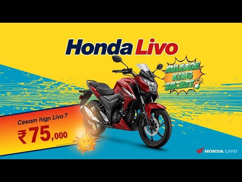 Honda Livo 2025 Price in India 🏍️ 😱 Mileage King Bike Review & Hidden Features