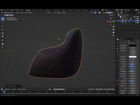 Couch in Blender