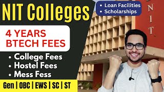 NIT College Fees For B.Tech | Engineering College Fees Structure | Top 10 NIT Colleges in India 2024