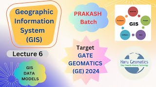 PRAKASH Batch - GIS| Lecture 6| GIS data models| Object based model| Field  based model|