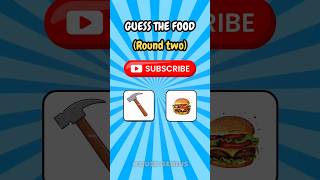 Can You Guess The Food By Emojis? #shorts #quiz #quizzes #puzzle #guessthefood #guessthefoodbyemoji