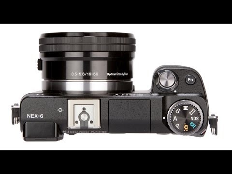 sony Alpha nex-6 unboxing