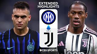 Inter Milan vs. Juventus: Extended Highlights | Serie A | CBS Sports Golazo