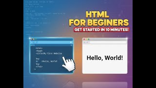 💻 Learn HTML FAST: Build Your First Webpage in 30 Minutes! 🚀 Beginner Friendly
