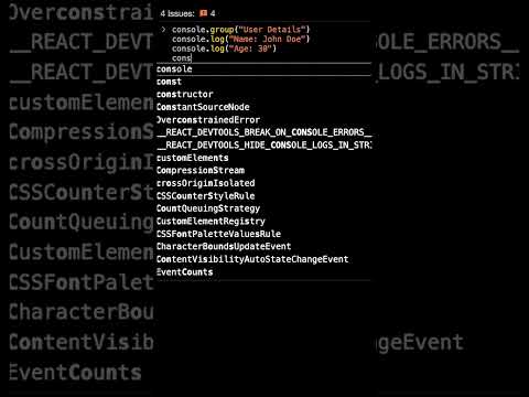 There is more to console.log #javascript #programming #webdevelopment