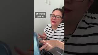 "Working with AI is easy," they said.