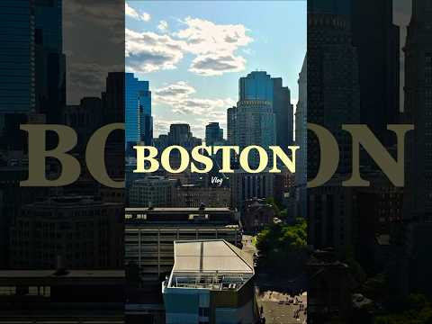 Boston Vlog | Skyline + Beach = Perfect Combo #minivlog