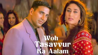 Woh Tassavur Ka Aalam - Aitraaz | Kareena, Akshay Kumar | Udit Narayan, Alka Yagnik | 20's Love Song