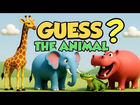 Animal Guessing Game for Kids | Kids Video 