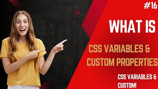 🚀 CSS Variables & Custom Properties 🔥 | Master Dynamic Styling Like a Pro!(Step-by-Step Examples)#16