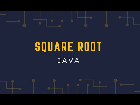 Java - Square root