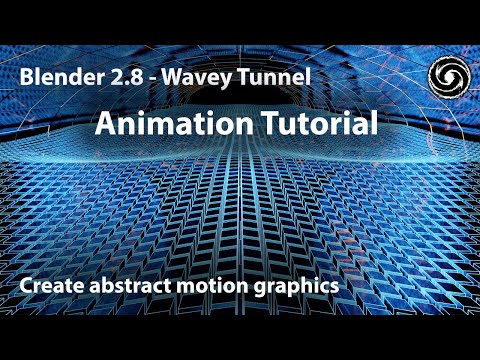 How To Create This Trippy Tunnel Loop Animation In Blender 2.82 - Evee