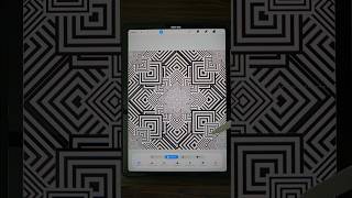New Easy Seamless Pattern Design #procreatetutorials #shortsviral