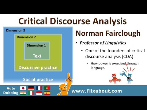 Fairclough Critical Discourse Analysis