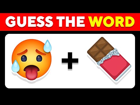 Guess the Word by Emoji? 🤔 Emoji Quiz ✔️