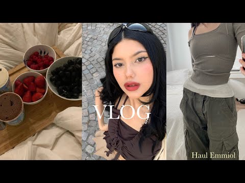 Vlog: mudanza, paquetes Vinted📦, haul Emmiol, fruta 🫐🍓 & ramen 🍜