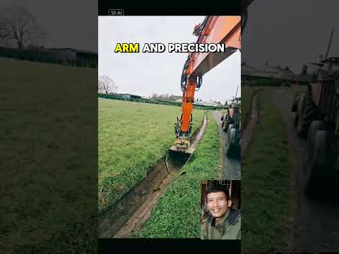 excavator effortlessly clean #shorts #shortsviral