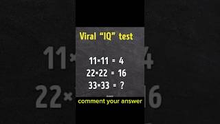 viral math quiz question / iq test / mathmatics quiz / only for genius math quiz || #ytshorts#shorts
