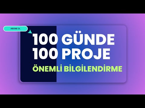 Serimiz İle İlgili Kısa Bilgilendirici Bir Video ve Katıl Aboneliği Önemi
