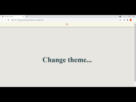 Dark/Light Theme