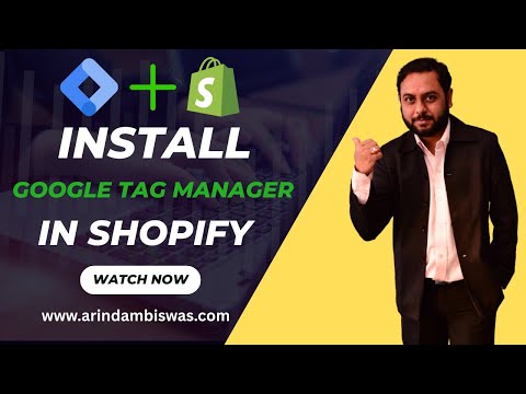 Install Google Tag Manager with Shopify | Setup Google Tag Manager with Shopify | GTM with Shopify