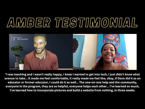 Amber's Testimonial