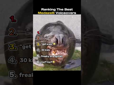 Ranking The Funniest Medazelli Voiceovers  #funny #ranking #funnyvideos