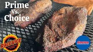 Costco Prime Brisket Vs. Choice Brisket.  Is there a HUGE difference?? #costco #brisket #bbq