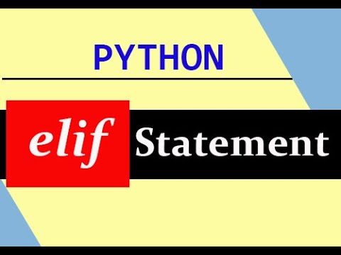 python if elif else Statement In Bengali