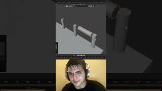 beginner vs professional artist: skin modifier  #blender #blender3dmodelling #blender3dmodeling