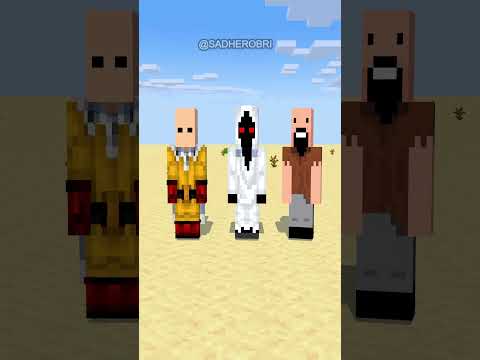 Sculpt Challenge: Herobrine Vs Entity Vs Notch Vs Herobrine-Minecraft ShortAnimation #shorts #fypシ゚