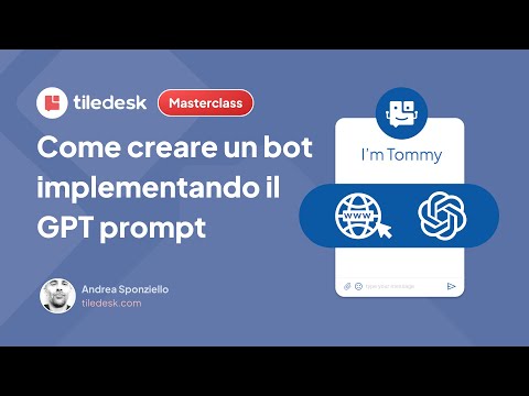 Come creare un bot implementando il GPT prompt
