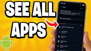 How To See All Apps On Android - Step By Step