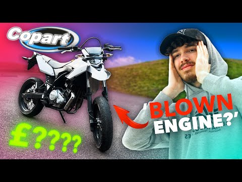 REBUILDING A CHEAP YAMAHA WR 125X FROM COPART