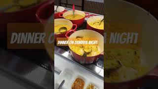My plate set on dandiya night party....#dandiya #dandiyasteps #garbhasanskar #gharbaithepaisekamaye