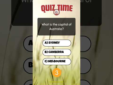 Geography Quiz - Test Your World Knowledge! #geography #quiz