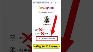 How to recover instagram account - Appfixi ✅ Without email and phone number ❌🔑📧📱#insta  @AppFixi